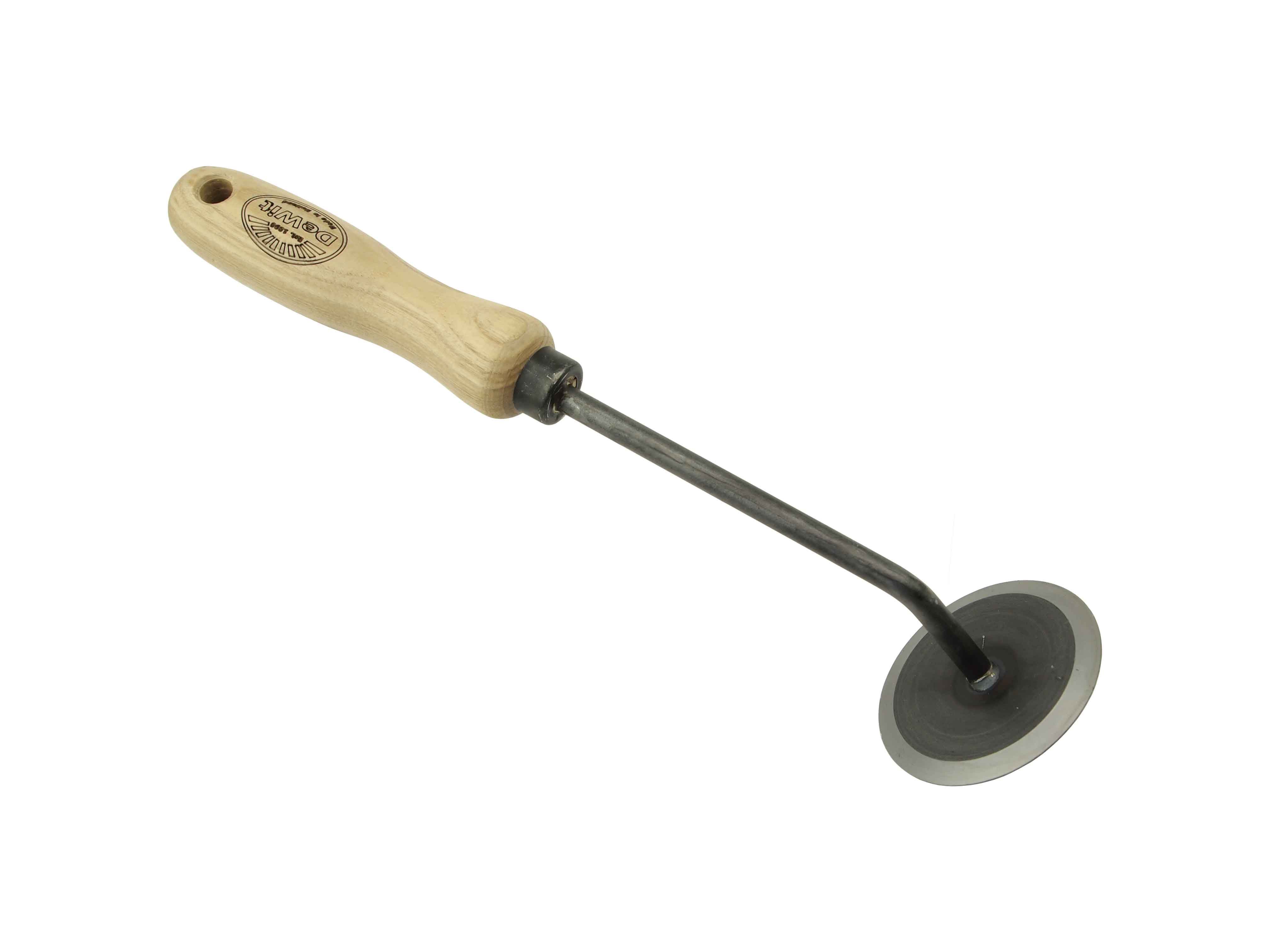 Discusweeder with 14cm handle